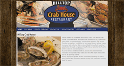Desktop Screenshot of hilltopcrabhouse.com